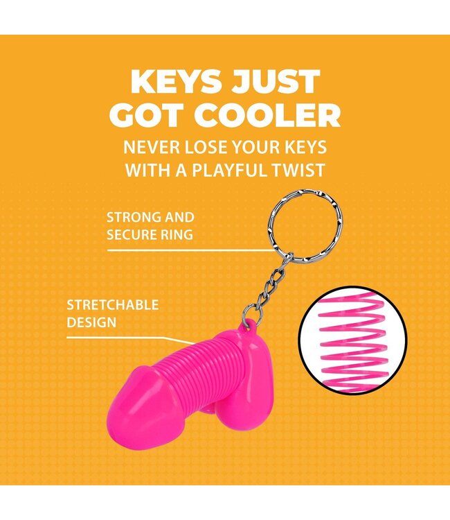 S-Line by Shots Super Peter Keyring - Stylish & Cheerful Accessory for Key Enthusiasts