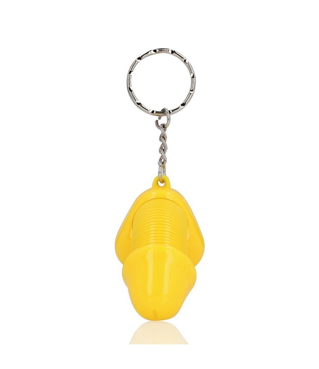 S-Line by Shots S-Line Super Dicky Gele Dansende Sleutelhanger Met Unieke Personages