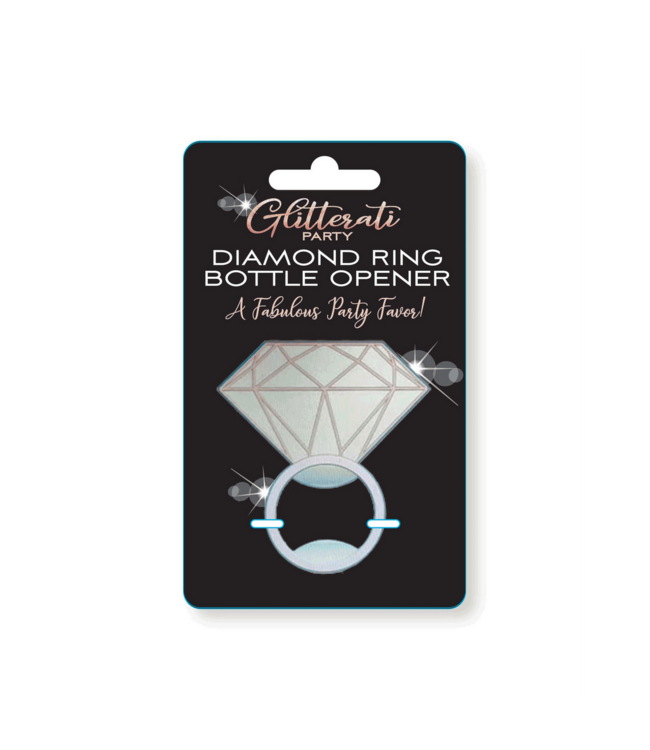 Little Genie Productions Glitterati Diamond Bottle Opener - Stylish, Durable & Unique Gift