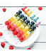 Little Genie Productions Set Van 6 Bamboespiesjes Met Herbruikbare Penisvormige Appetizer Picks