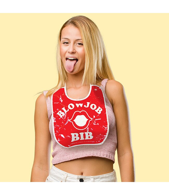 Little Genie Productions Beschermslab Voor Blow Job Met Nekbanden – Grappig Cadeau Voor Feestjes
