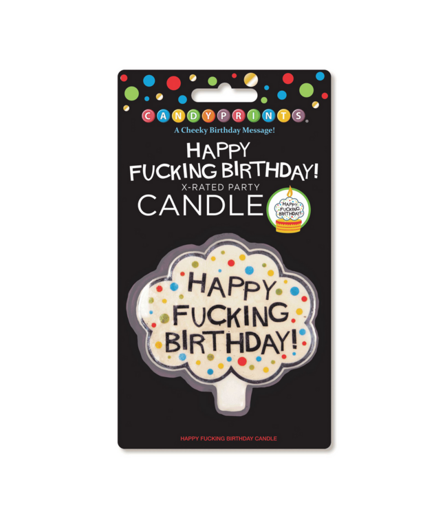 Little Genie Productions X-Rated Birthday Candle – Fun Adult Party Decoration Gift