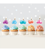 Little Genie Productions Fluweelzachte Realistische Borstkaarsen Set Van 5 Voor Herstel En Herdenking