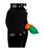 S-Line by Shots Comfortabele Zwarte Shorts Met Humoristisch Design Van 100% Duurzaam Katoen