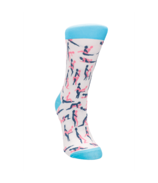 Sexy Socks by Shots SHOTS Kamasutra Sokken US 8-12 | Stijlvolle Sexy Socks voor Passie