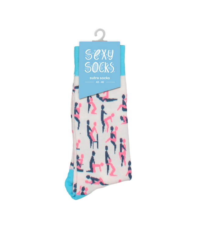 Sexy Socks by Shots SHOTS Kamasutra Sokken US 8-12 | Stijlvolle Sexy Socks voor Passie