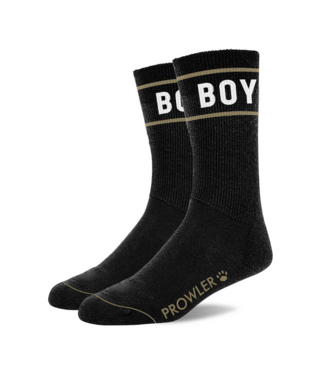 Prowler Red Prowler Boy Socks Zwarte Katoenen Jongenssokken Met Comfortabele Pasvorm