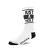 Prowler Red Prowler Just A Hole Socks - Stylish Comfort in White/Black & Red