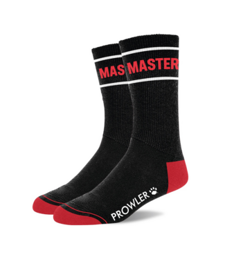 Prowler Red Prowler RED Master Comfortsokken Zwart-Rood Met Ademend Katoen