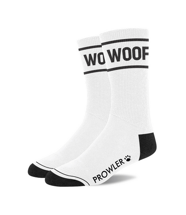 Prowler Red Prowler RED WOOF Katoenen Zwart-Witte Sokken Met Ademend Comfort