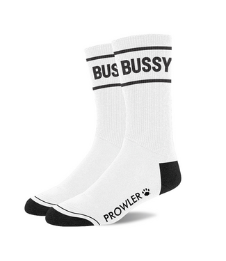 Prowler Red Prowler RED Bussy Socken Weiß/Schwarz | Verspielt & modern mit Pfotenlogo