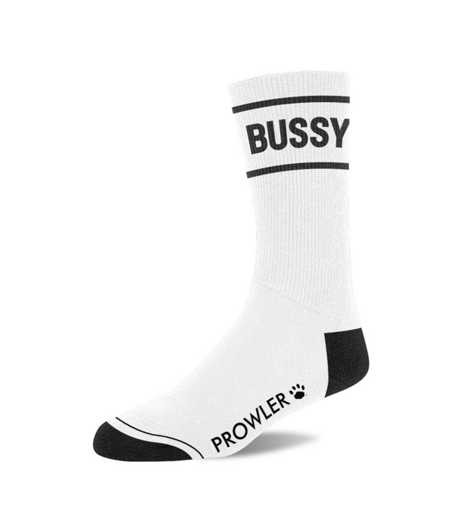 Prowler Red Prowler RED Bussy Socken Weiß/Schwarz | Verspielt & modern mit Pfotenlogo