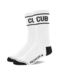 Prowler Red Prowler Red Cub Sportsokken Wit Met Zwarte Details En Pootafdruk