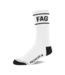 Prowler Red Prowler Red Sokken Wit/Zwart Met ‘Fag’ Band En Pootafdruklogo