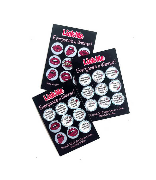 Little Genie Productions Lick Me Lotto: Fun Oral Challenges for Playful Interaction!