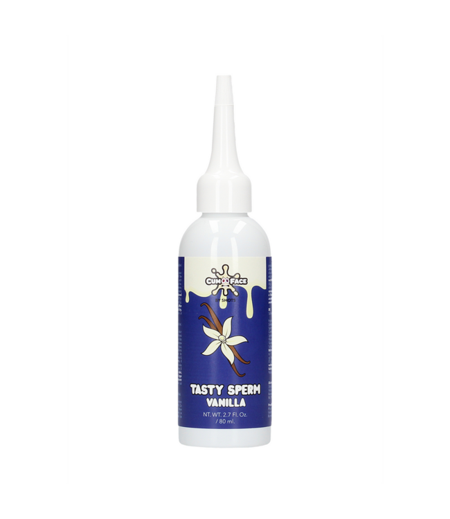 Cum Face by Shots Vanille Cumface Gel 80 ml – Zoete Smaak Zonder Suiker Voor Intense Spelletjes