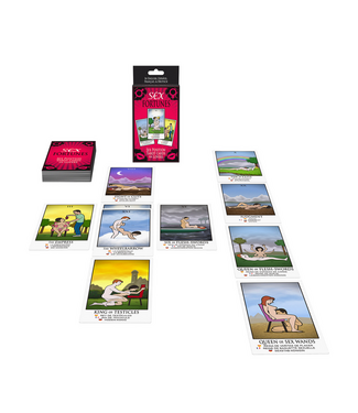 Kheper Games Sex Fortunes Tarotkaarten: Voorspel Passie en Intimiteit Voor Avondgebruik