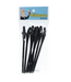 S-Line by Shots Groom Straws Zwart – Polyethyleen Rietjes voor Vrijgezellenfeesten