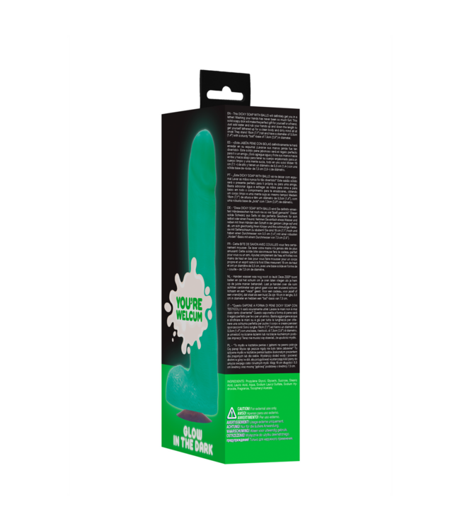 S-Line by Shots Glow in the Dark Effervescent Dicky Soap – Fun Hand Washing!