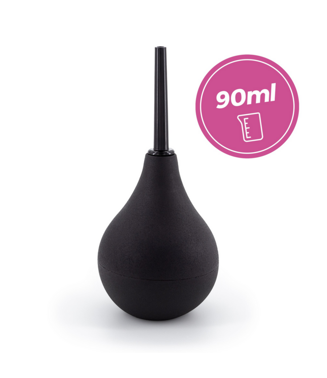 Crushious Crushious Anale Douche 90 ml Zwart – Compacte Intieme Reiniging Tool