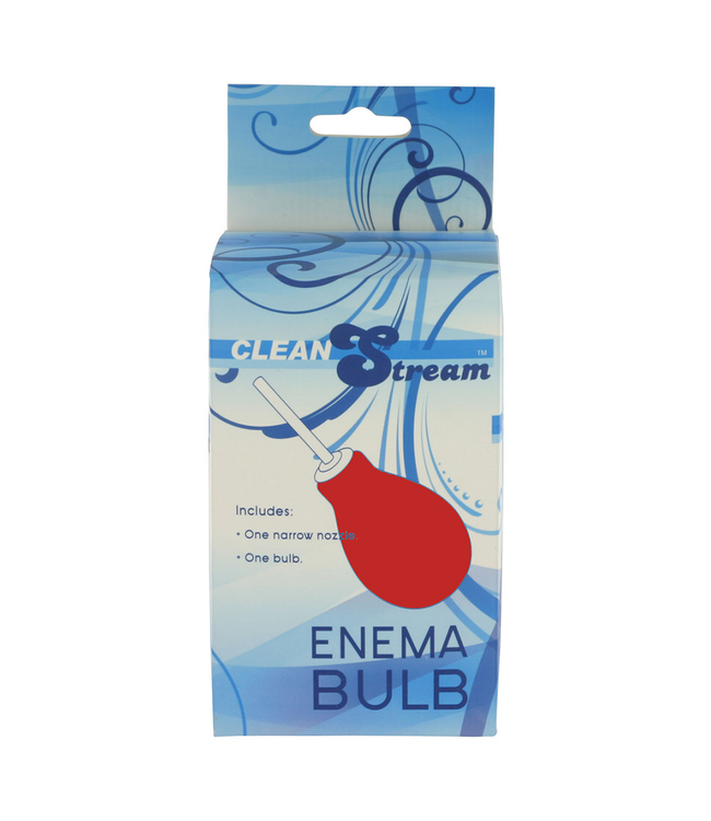 XR Brands Anaal Douche Enema Bulb - Compacte Hygiënische Klysma Pomp Voor Spoelen