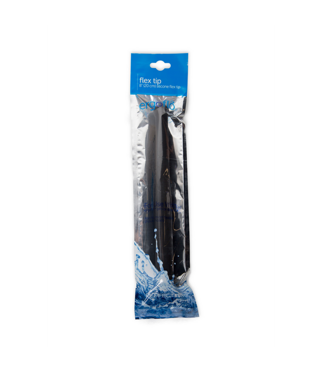 PerfectFitBrand Ergoflo 8" Silicone Flex Tip Anal Douche - Comfortable & Safe Design