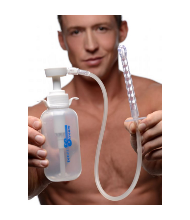 XR Brands Complete Anaaldouche Set Met Pomp En Mondstuk Voor Hygiënische Klysma's