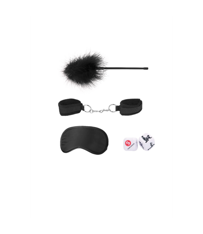 Ouch! Luxuriöses Bondage-Set mit Samt, Federn und Sinnlichkeit für Spiel & Spaß
