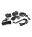Crushious Dungeons And Maidens BDSM-Einstiegsset Schwarz – 8-teiliges Abenteuer Kit