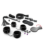 Crushious Master Cummander 11-Piece BDSM Bondage Set for Couples - Black