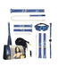 Ouch! Bondage Expert Kit Blauw Met Hand- En Enkelboeien, Blinddoek En Vibrerende Bullet