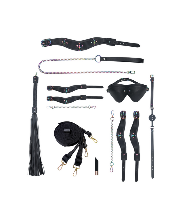 Ouch! Venice Collection Set – Luxuriöses Bondage-Set mit Tasche und Zubehör