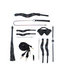 Ouch! Ouch! Venice Bondage Set Met Tas, Halsband, Boeien, Blinddoek En Vibrerende Bullet