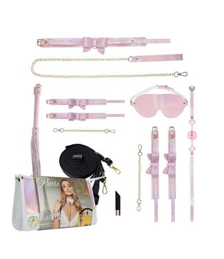 Ouch! Zelle Paris Bondage-Set – Luxuriöses BDSM-Set mit Tasche und Zubehör