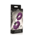 XR Brands Luxuriöse Violette Kunstfell-Handschellen – Komfort und Sicherheit für Bondage
