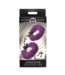 XR Brands Purple Fuzzy Handcuffs - Luxurious Comfort for Safe Bondage Fun