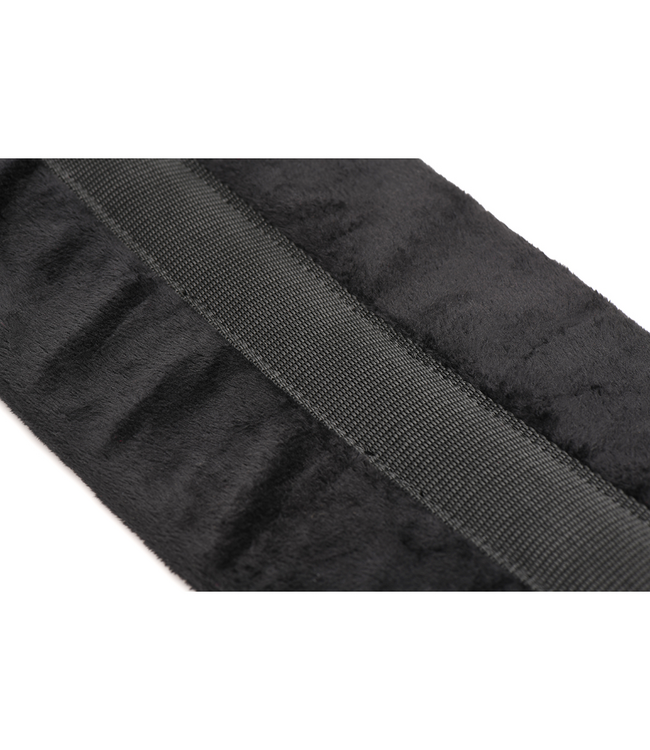 XR Brands Lover's Strap in Black: Stylish, Durable Bondage Tape for Every Occasion