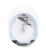 Ouch! Veilige Witte Fluffy Handcuffs Met Snelontgrendeling Voor Intiem Spel