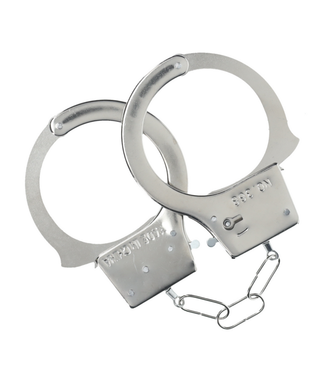 Ouch! Classic Silver Metal Handcuffs – Secure, Fun & Perfect for Gifting