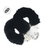 Ouch! Heavy Fluffy Black Handcuffs – Secure, Safe, and Playful Fun!