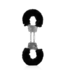 Ouch! Furry Metal Handcuffs - Adjustable, Soft Plush for Comfortable Play
