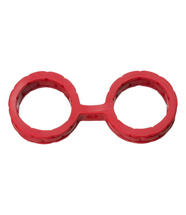 Doc Johnson Silikon-Handschellen Rot | Bequem, sicher und ideal für Bondagespiele