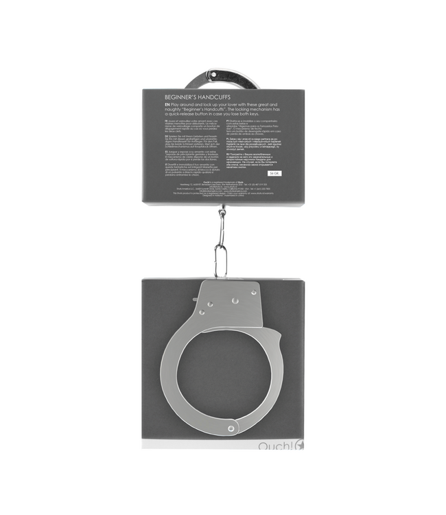 Ouch! Playful Beginner's Handcuffs - Safe Fun for Couples by Ouch!