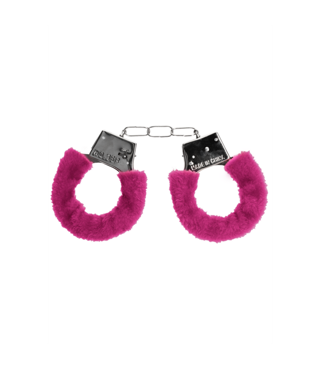 Ouch! Naughty Furry Handcuffs with Quick-Release – Fun for All Occasions!
