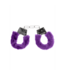 Ouch! Playful Beginner's Fur Handcuffs with Quick-Release for Safe Fun!