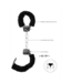 Ouch! Furry Handboeien Met Snelontgrendeling – Veilig Vastleggen Voor Spel