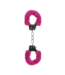 Ouch! Furry Roze Pleasure Handcuffs Met Veilig Snelontgrendelingssysteem