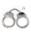 Crushious Crushious Verstelbare Metalen Handboeien Zilver Met Veiligheidsopening En Sleutels
