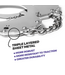 Crushious Crushious Verstelbare Metalen Handboeien Zilver Met Veiligheidsopening En Sleutels