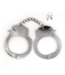 Crushious Crushious Verstelbare Metalen Handboeien Zilver Met Veiligheidsopening En Sleutels